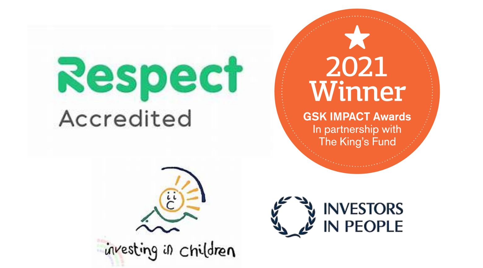 We are delighted to have been awarded the following.